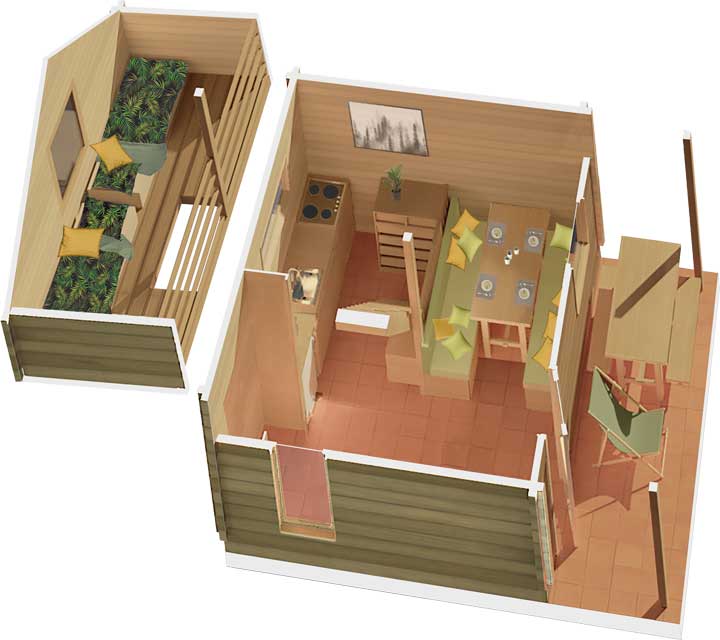 Plan Chalet Simple